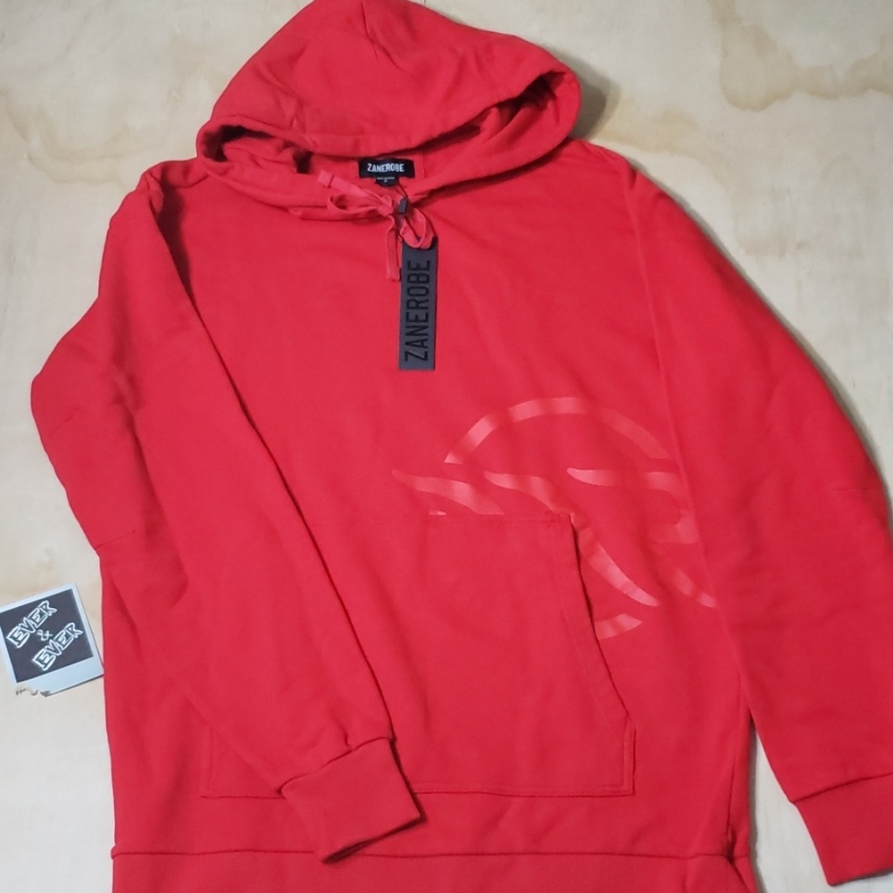 Red Zanerobe Streetwear hoodie